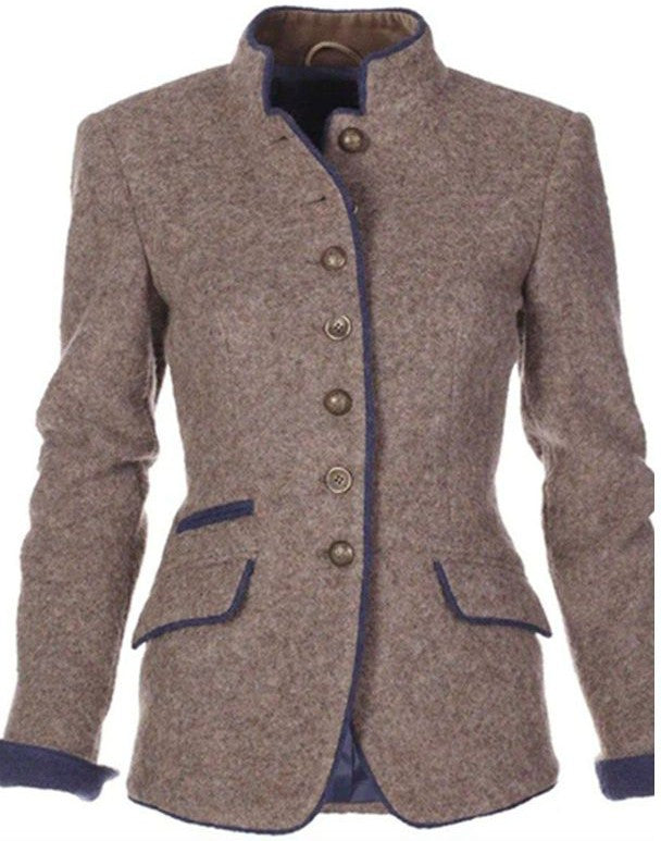 Elegante Getailleerde Blazer voor Vrouwen