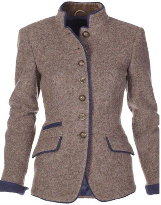 Elegante Getailleerde Blazer voor Vrouwen