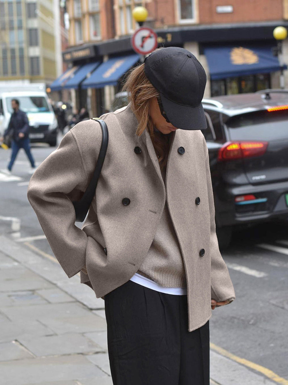 Winderige Oversized Jas voor Vrouwen