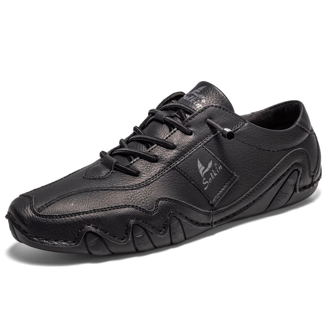 Comfortabele Leren Sneakers voor Mannen
