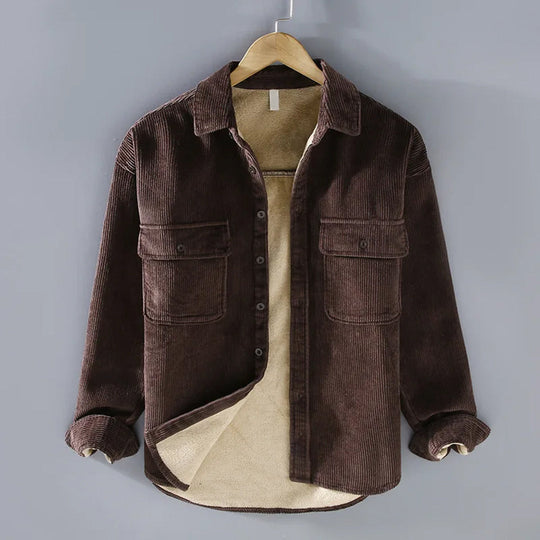 Corduroy Winterjas voor Mannen