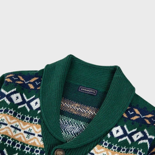 Luxe Kerst Vest met Knopen voor Mannen
