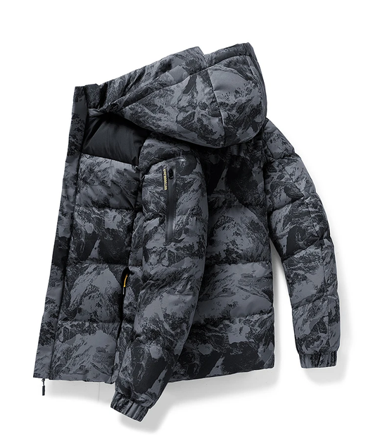 Camouflage Winterjas voor Mannen