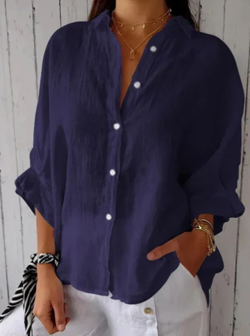 Casual Oversized Button-Down Shirt voor Vrouwen