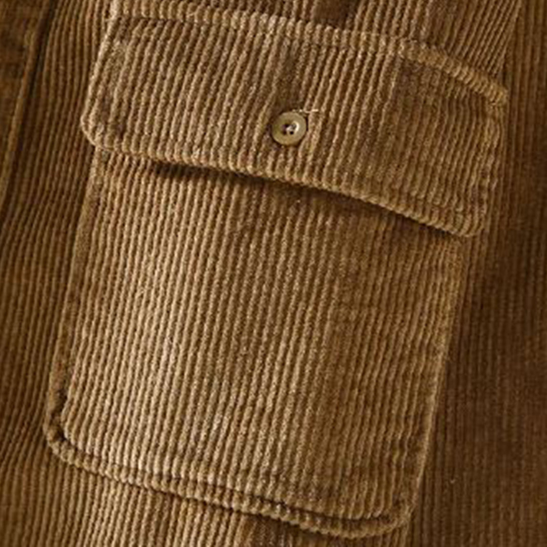 Corduroy Winterjas voor Mannen