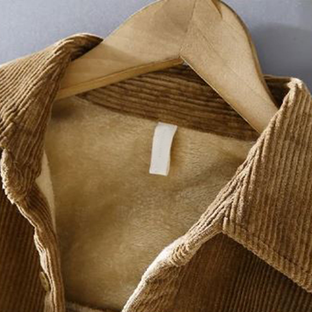 Corduroy Winterjas voor Mannen