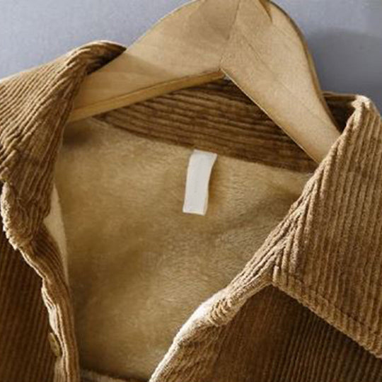 Corduroy Winterjas voor Mannen