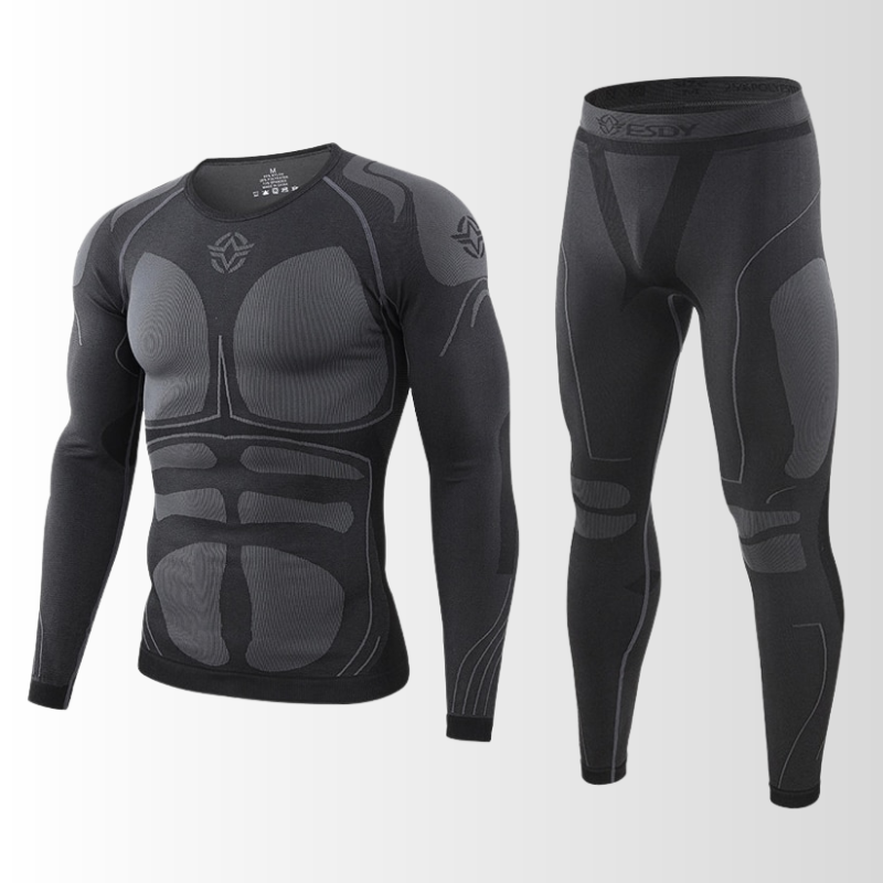 Sportieve Thermo Onderkleding Set voor Mannen