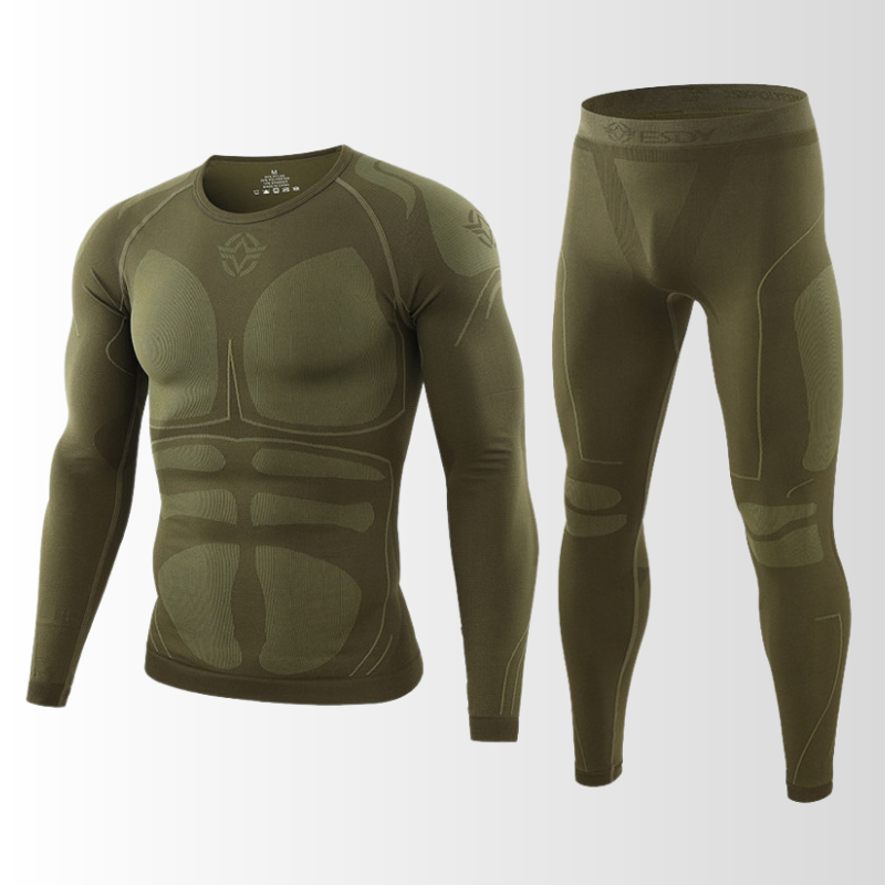 Sportieve Thermo Onderkleding Set voor Mannen
