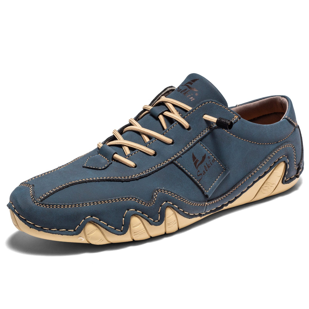 Comfortabele Leren Sneakers voor Mannen