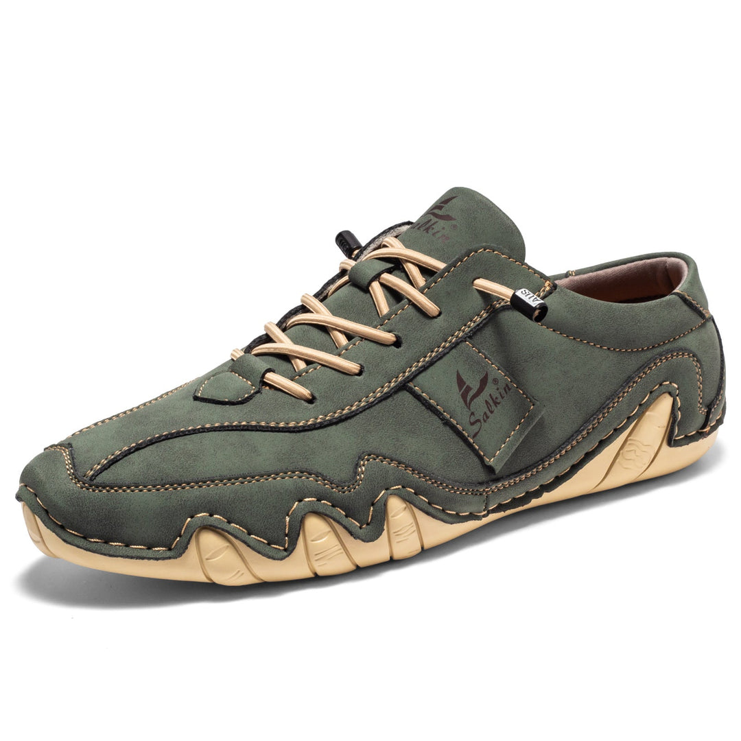 Comfortabele Leren Sneakers voor Mannen