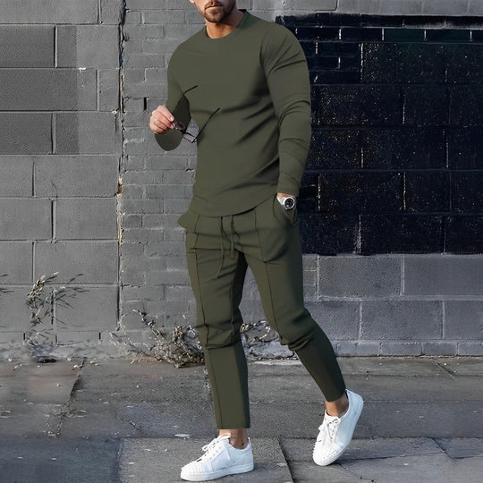 Gezellige Trui met Broek voor Mannen