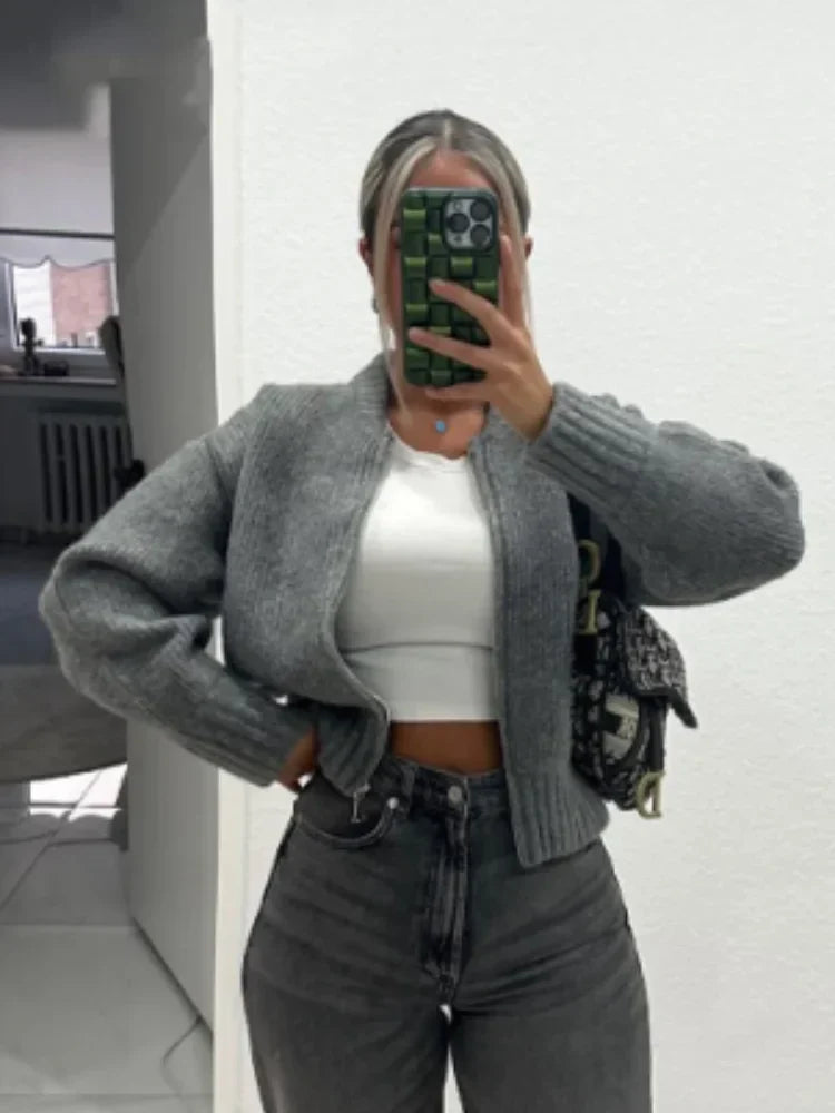 Chique Sweaterjas voor Vrouwen