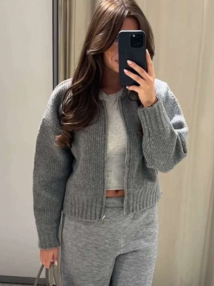 Chique Sweaterjas voor Vrouwen