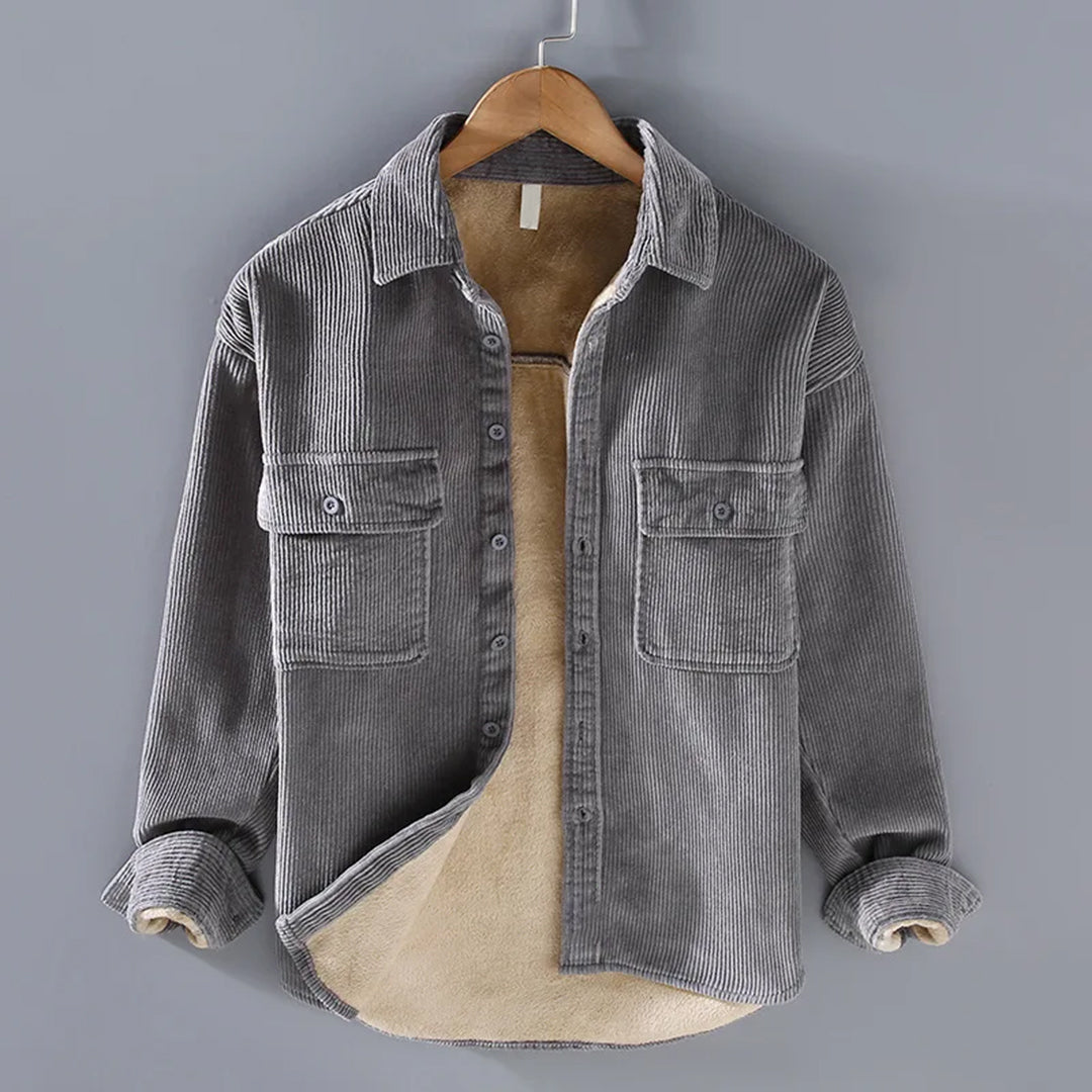 Corduroy Winterjas voor Mannen
