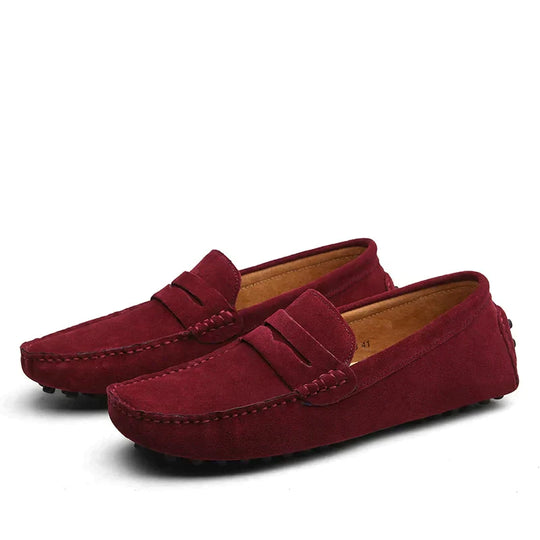 Italiaanse Stijl Suède Loafers voor Mannen