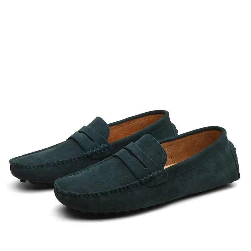 Italiaanse Stijl Suède Loafers voor Mannen