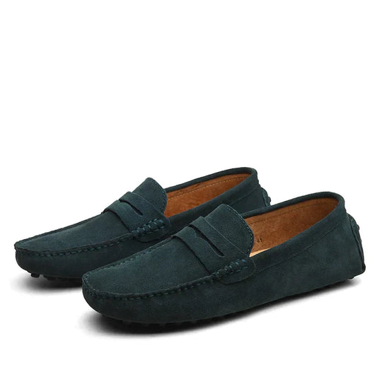 Italiaanse Stijl Suède Loafers voor Mannen