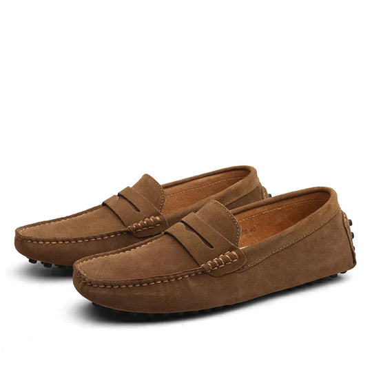 Italiaanse Stijl Suède Loafers voor Mannen