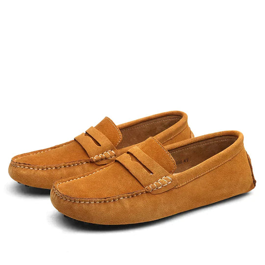 Italiaanse Stijl Suède Loafers voor Mannen