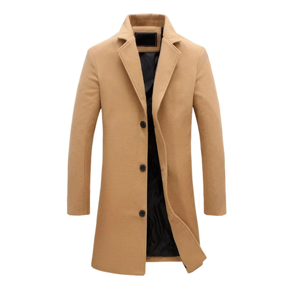 Coole Lange Winterjas voor Mannen