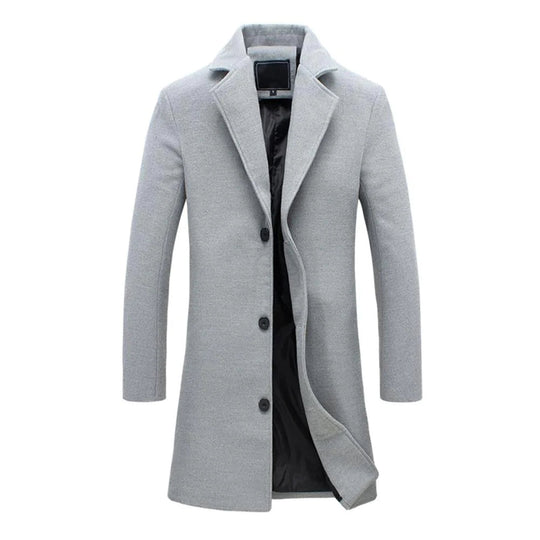 Coole Lange Winterjas voor Mannen
