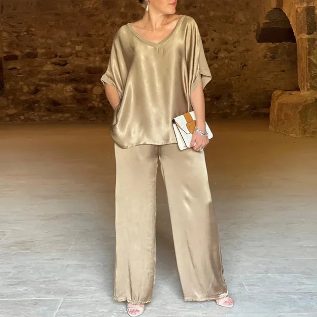 Set in Satijnlook voor Vrouwen