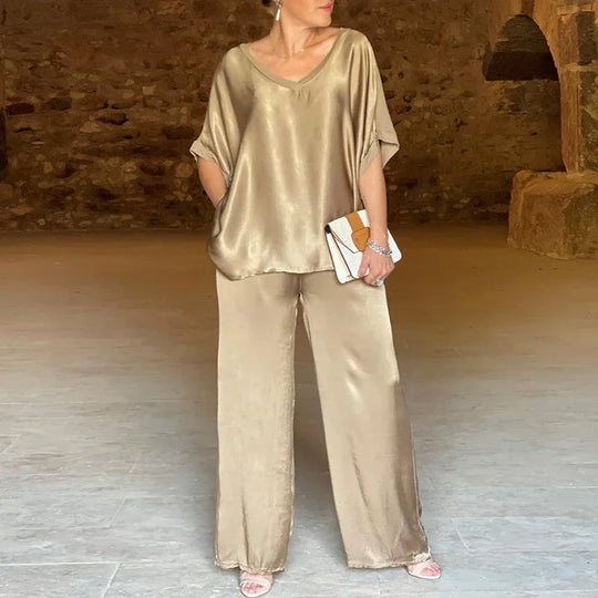 Set in Satijnlook voor Vrouwen