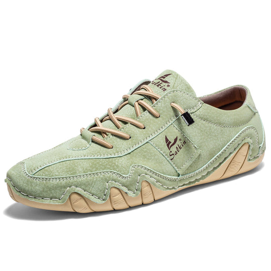 Comfortabele Leren Sneakers voor Mannen
