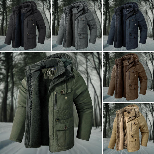 Stijlvolle Winterjas met Capuchon voor Mannen