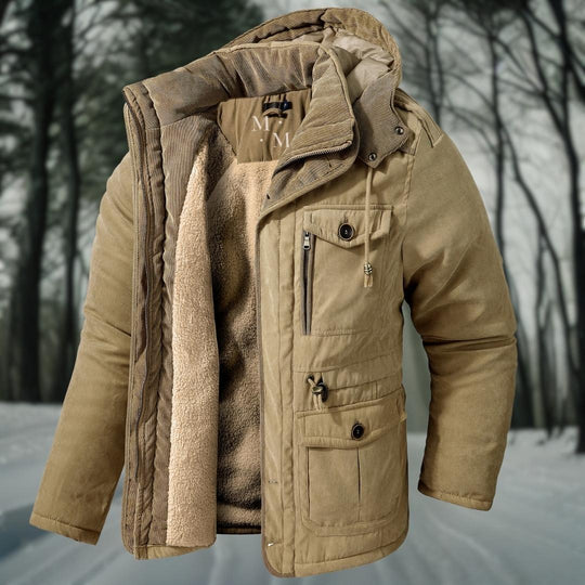 Stijlvolle Winterjas met Capuchon voor Mannen