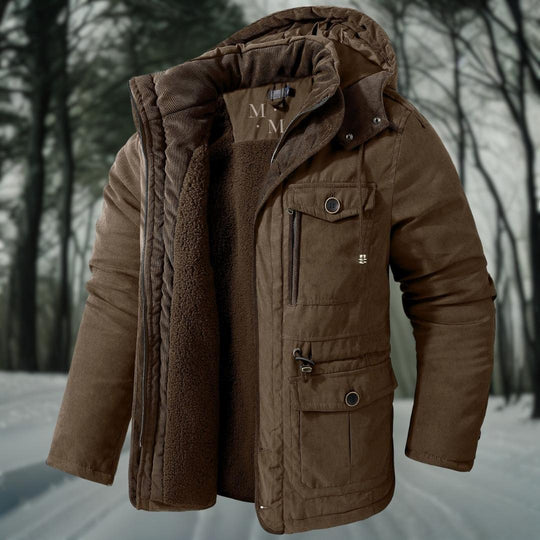 Stijlvolle Winterjas met Capuchon voor Mannen