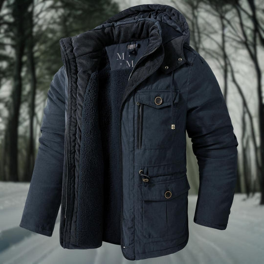 Stijlvolle Winterjas met Capuchon voor Mannen
