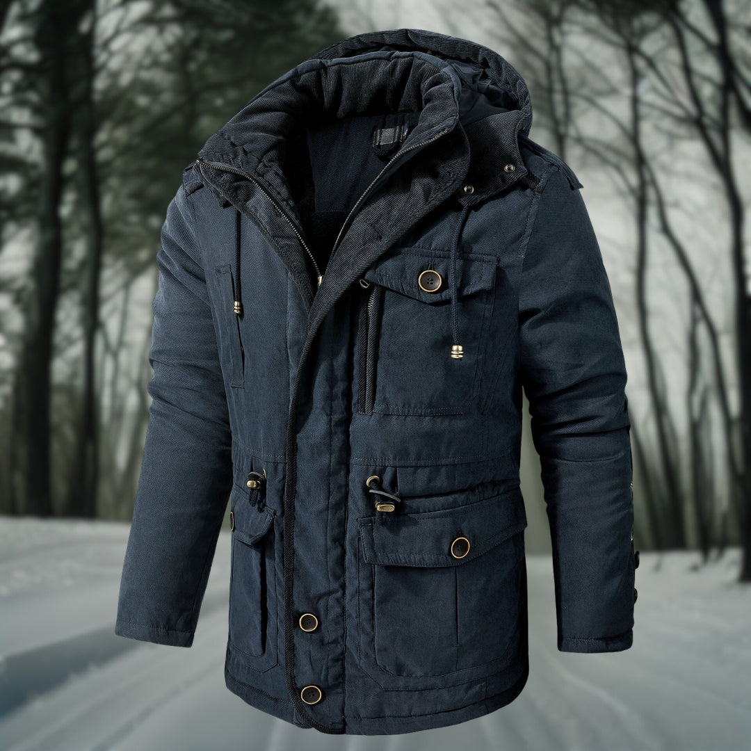 Stijlvolle Winterjas met Capuchon voor Mannen
