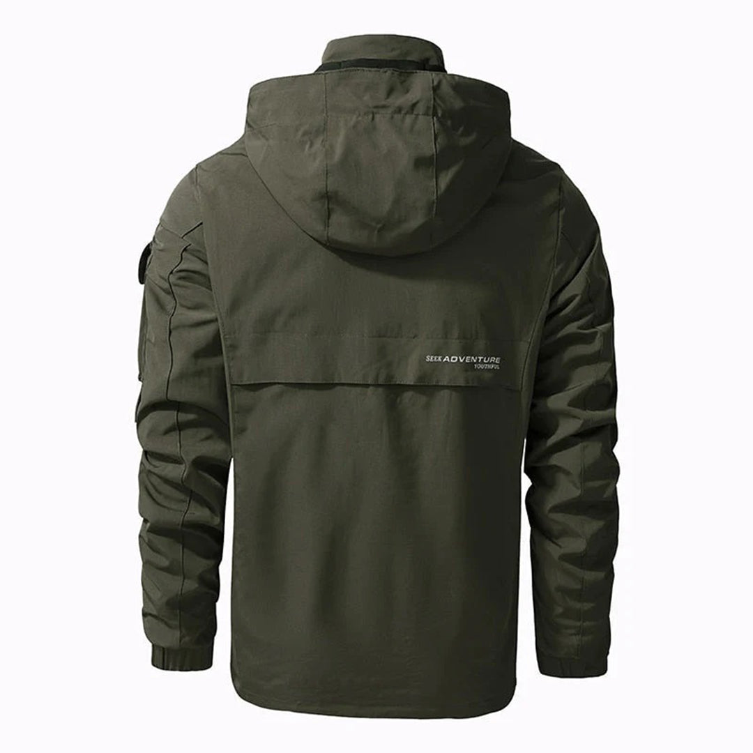 Outdoor Winddichte Jas met Capuchon voor Mannen