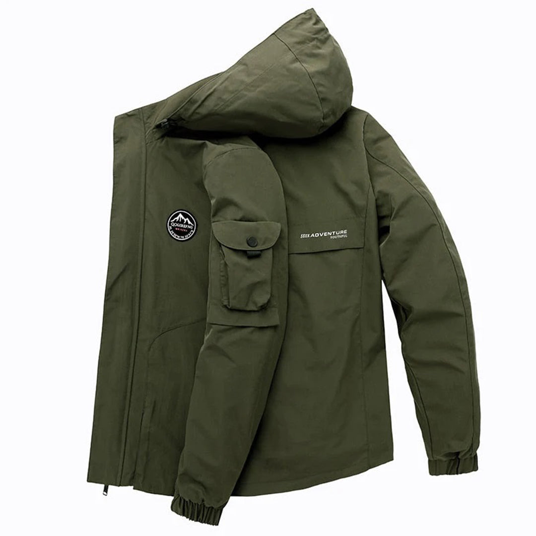 Outdoor Winddichte Jas met Capuchon voor Mannen