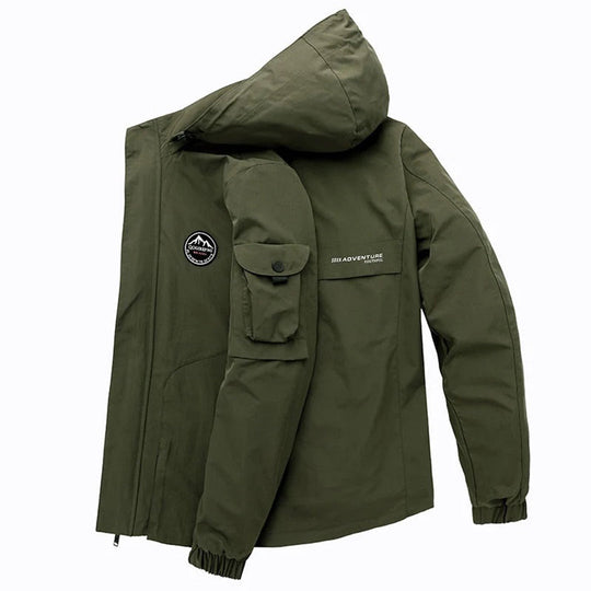 Outdoor Winddichte Jas met Capuchon voor Mannen