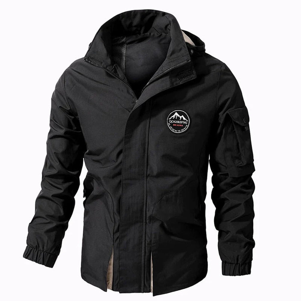Outdoor Winddichte Jas met Capuchon voor Mannen