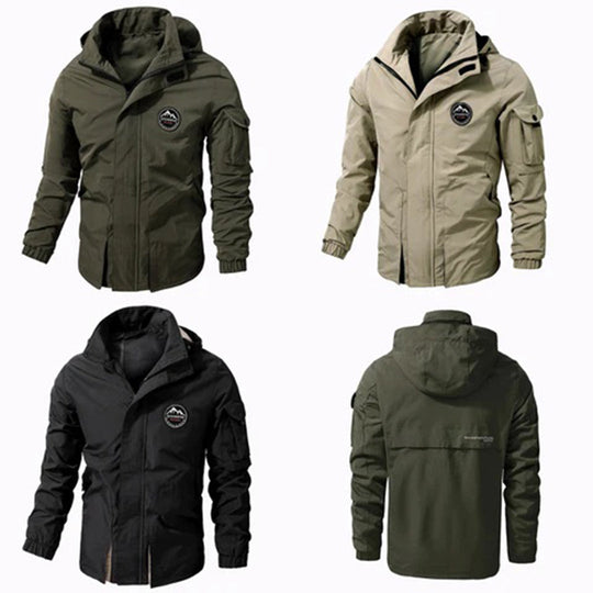 Outdoor Winddichte Jas met Capuchon voor Mannen