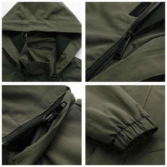 Outdoor Winddichte Jas met Capuchon voor Mannen