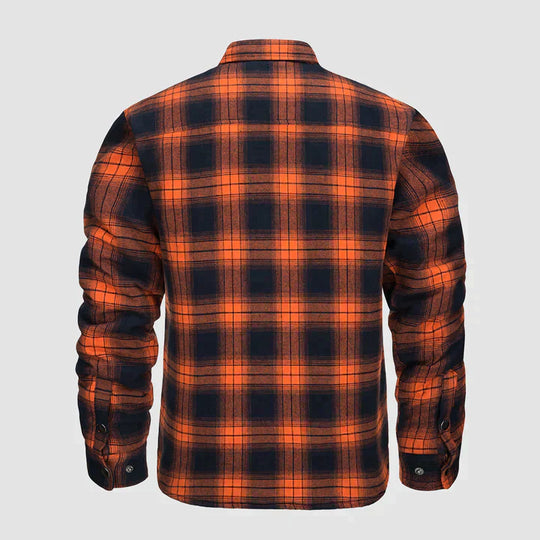 Moderne Stijl Flanellen Jas voor Mannen