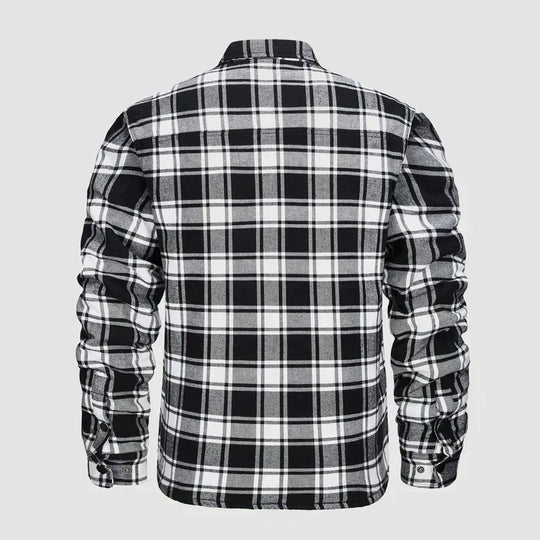 Moderne Stijl Flanellen Jas voor Mannen
