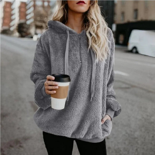 Zachte Fleece Hoodie voor Vrouwen