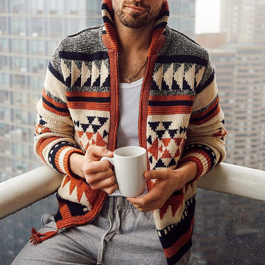 Warm Gebreid Vest voor Mannen
