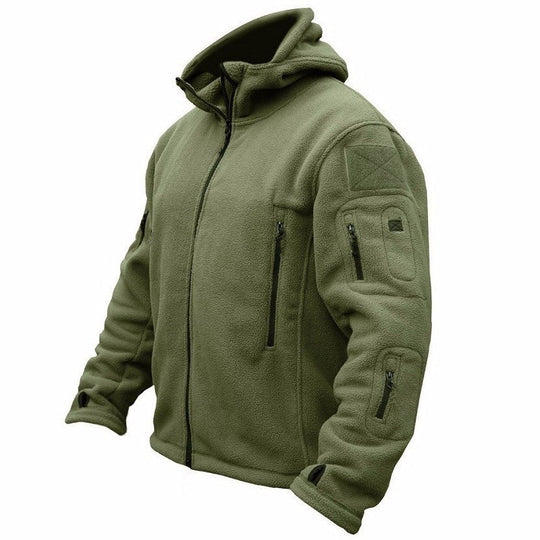Tactische Outdoor Fleece Jas met Capuchon voor Mannen