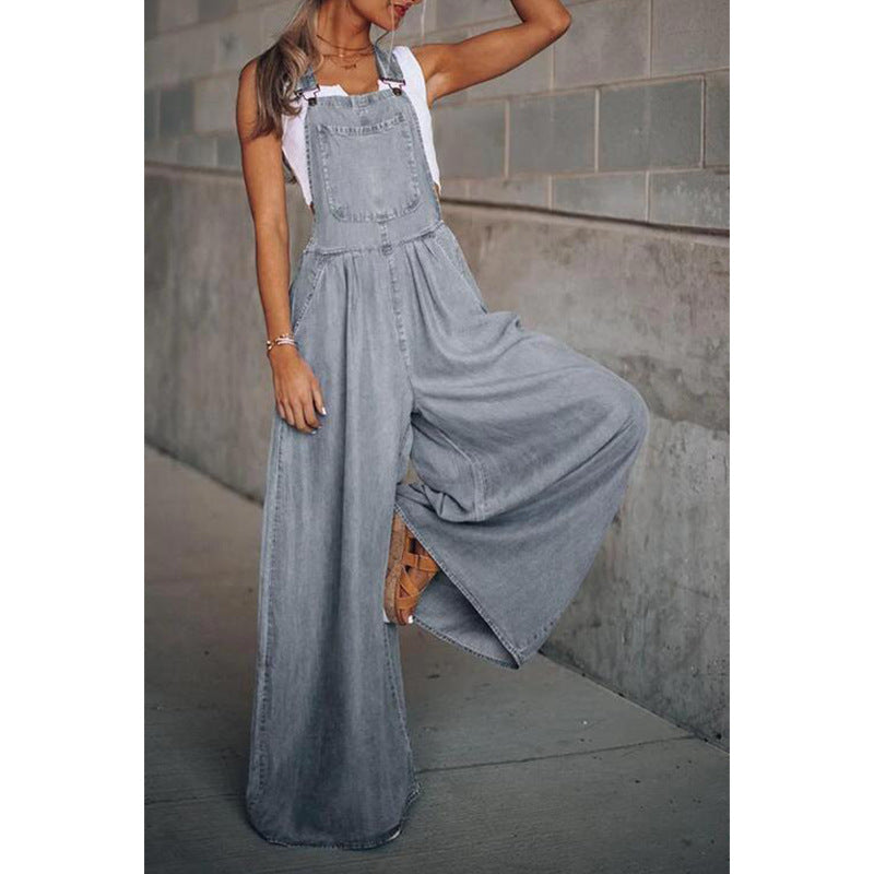 Denim Jumpsuit voor Vrouwen