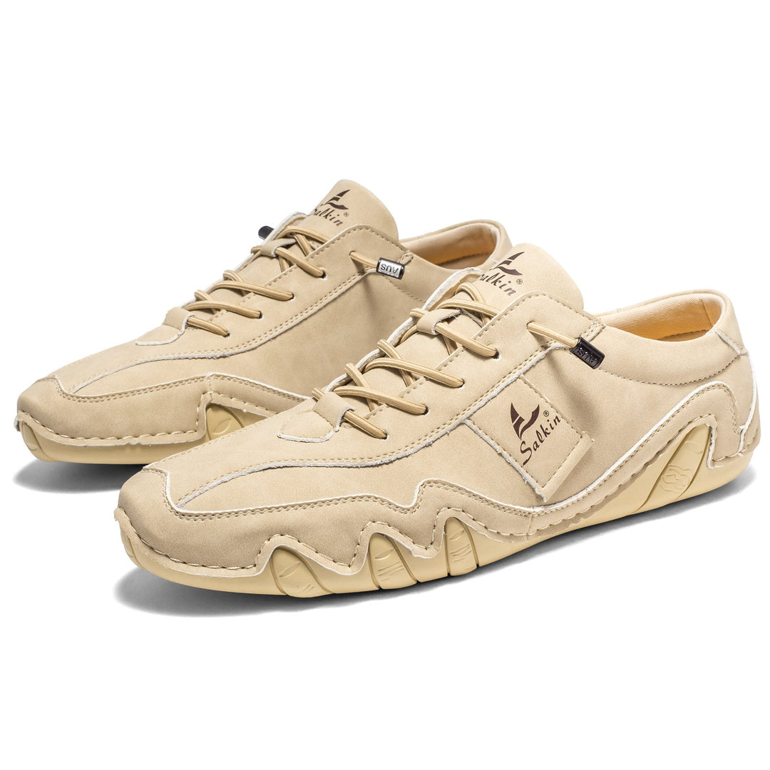 Comfortabele Leren Sneakers voor Mannen