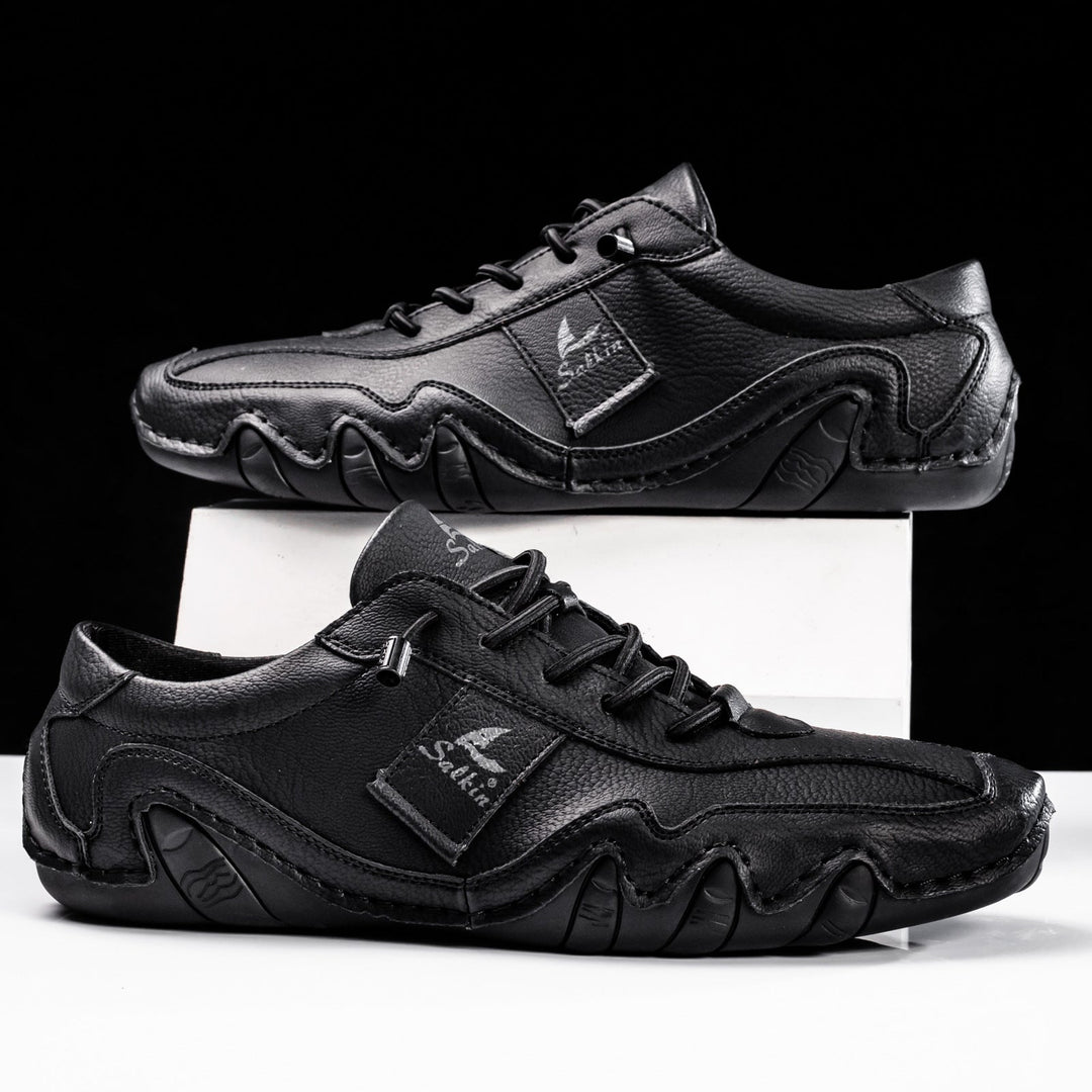 Comfortabele Leren Sneakers voor Mannen