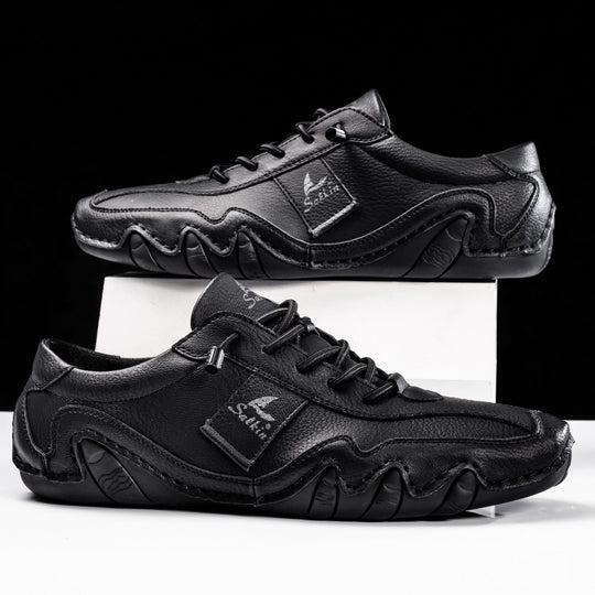 Comfortabele Leren Sneakers voor Mannen