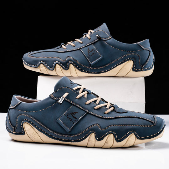 Comfortabele Leren Sneakers voor Mannen